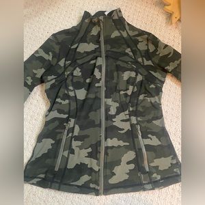 Lululemon define jacket green camouflage